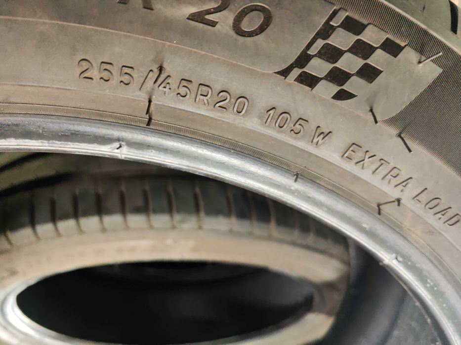 4бр.летни гуми 255/45/20 Michelin