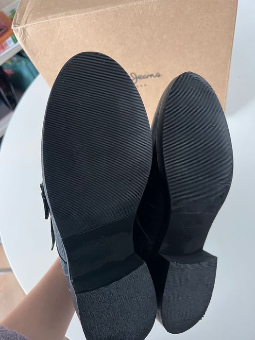 Боти от естествена кожа Pepe Jeans