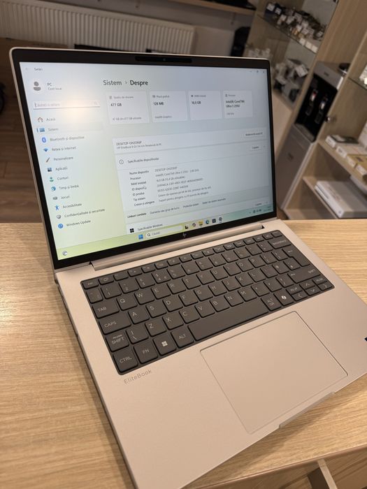 HP EliteBook 8 G1i 14inch Intel Core Ultra 5 235U 16gb ram ssd 512gb