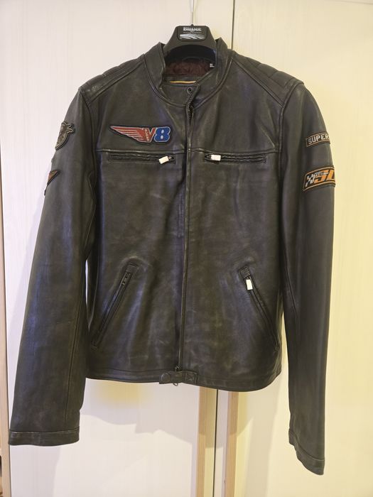 Geaca piele Super dry mărimea xxl