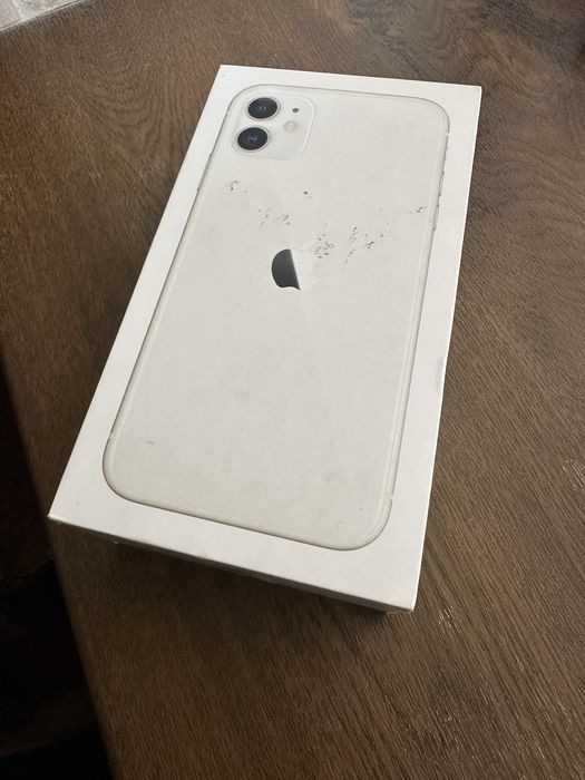 Коробка от 11 оригинал 128 Гб KH/A регион белый