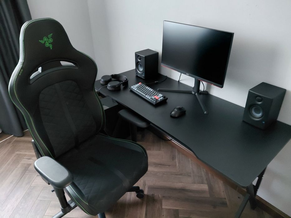 Setup gaming full black