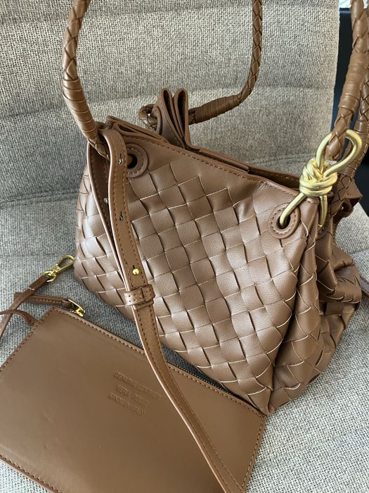 Дамска кожена чанта