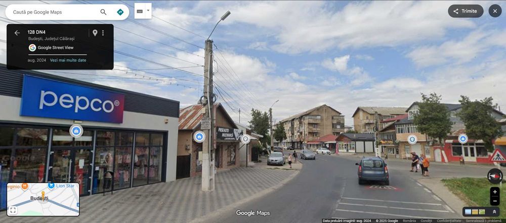 Spațiu comercial CENTRAL – DN4 Budești – 100 mp – trafic intens