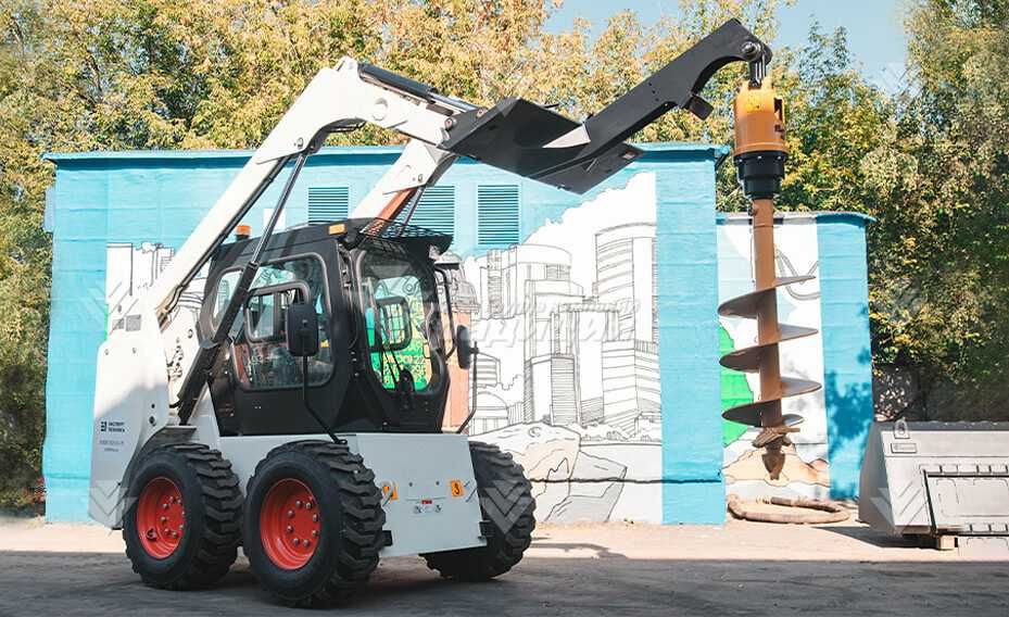 Ямобур (вращатель) на мини-экскаватор XCMG XE35 Delta(Англия)