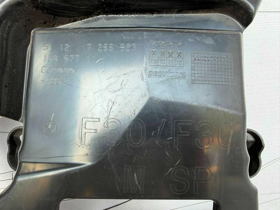 Suport Ghidaj Bara Spate Stanga BMW Seria 3 F30 F31 Pachet M Cod OEM 51127256923 (5C2)