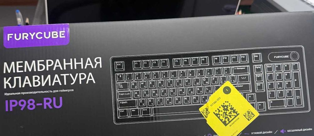 Клавиатура Xunfox K82 Xunfox K82 yoritgichli klaviatura yangi xolati