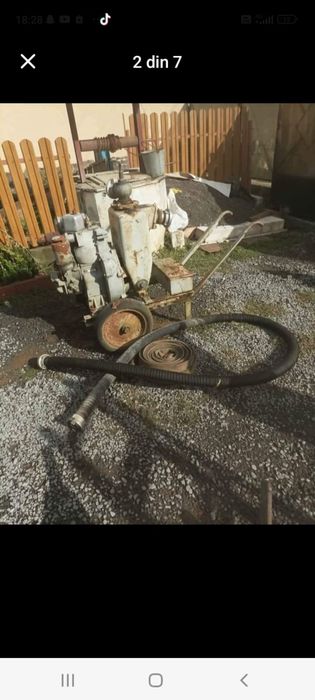 Pompa de irigat diesel