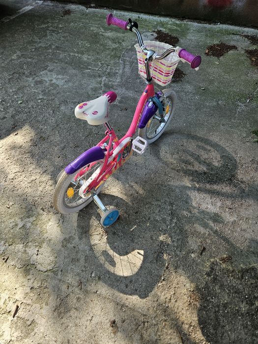 Bicicleta Copii Polar Icecream - 16 Inch, Roz-Mov