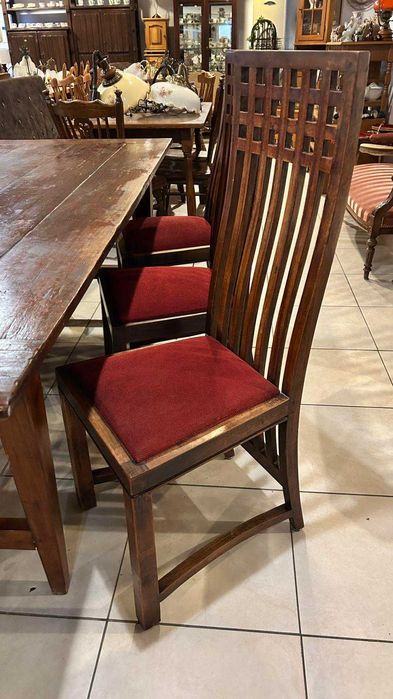 Маса + 6 стола Тик Холандия