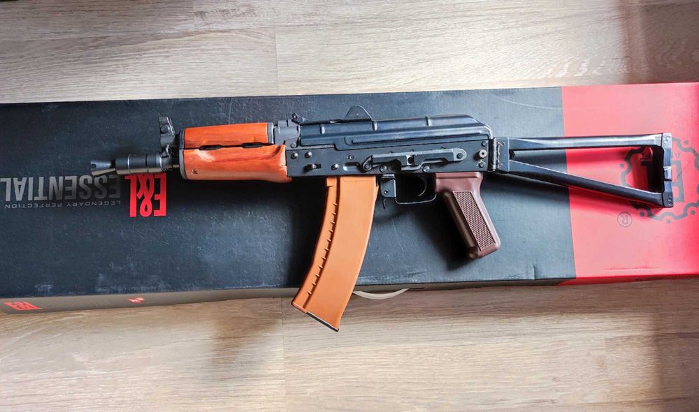 Replica airsoft AK noua, E&L ELS-74UN Essential (AKS-74U Krinkov ...
