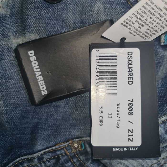 Тотална промоция само за Коледа-дънки-DSQUARED 2-от 350лв на 280лв.