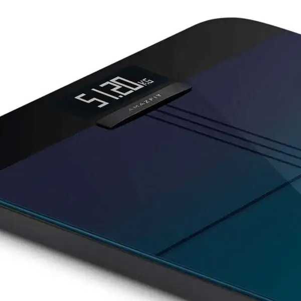 Смарт кантар AMAZFIT Smart Scale A2003 – Wi-Fi, Bluetooth, 16 показателя
