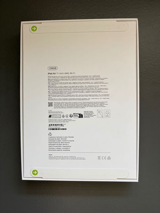 Apple iPad Air 11" (M4) 128GB Wi-Fi space grey - Nou, Sigilat + Factură