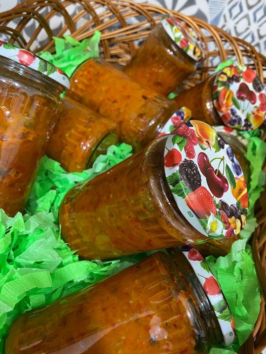 Zacusca de vinete cu ciuperci 100% naturală