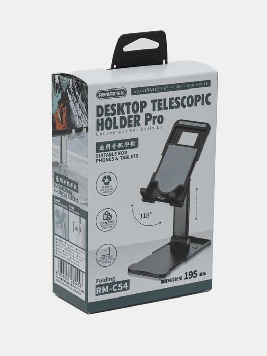 Telefon ushlagich Remax C54 stolda ishlatish uchun