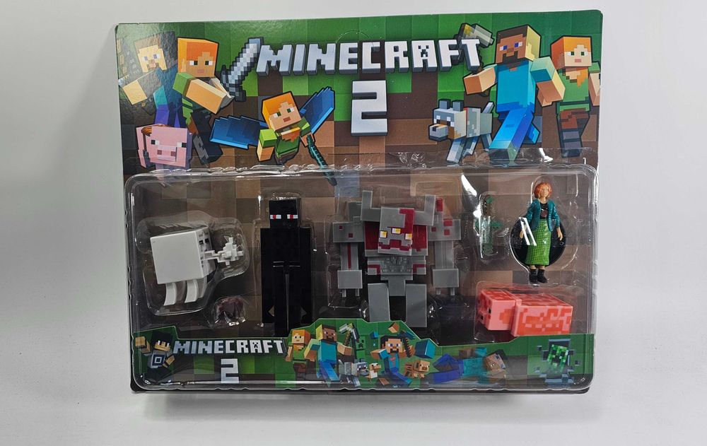 Minecraft 2 - Комплект 5 бр. фигурки / 2 модела + аксесоари