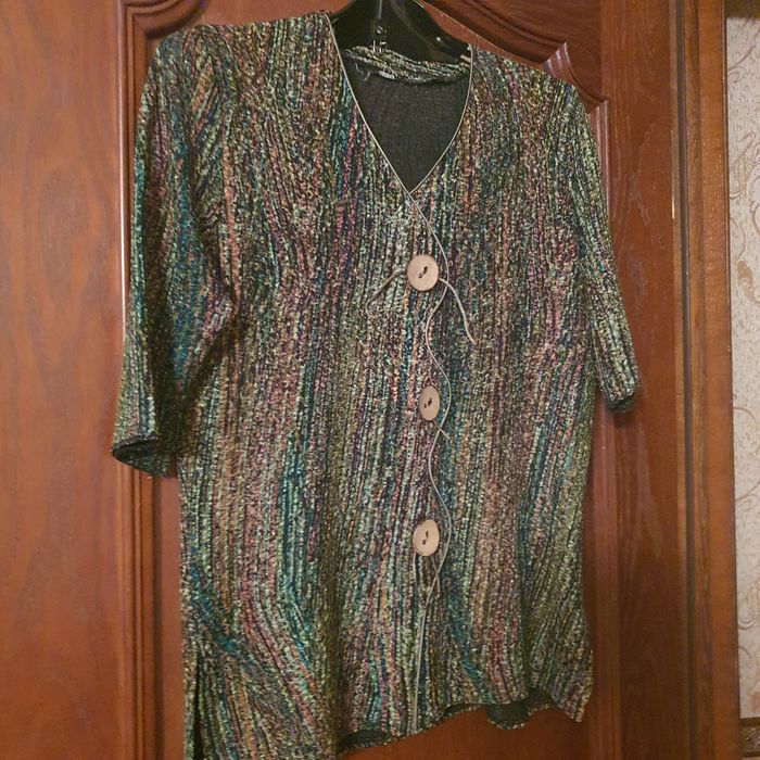 Гипюровая  накидка  46 р,  б/у