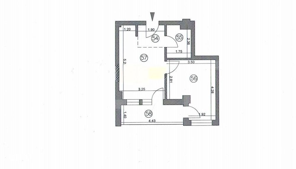 Microapartament etaj 1, bloc nou- zona Obcini