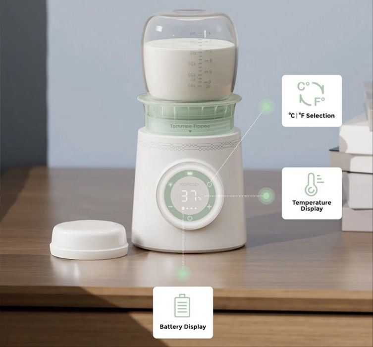 Нагревател за бебешки шишета Momcozy.