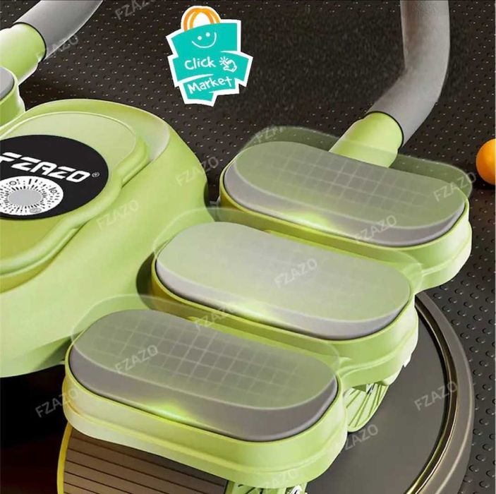 Ролики для пресса  зеленый