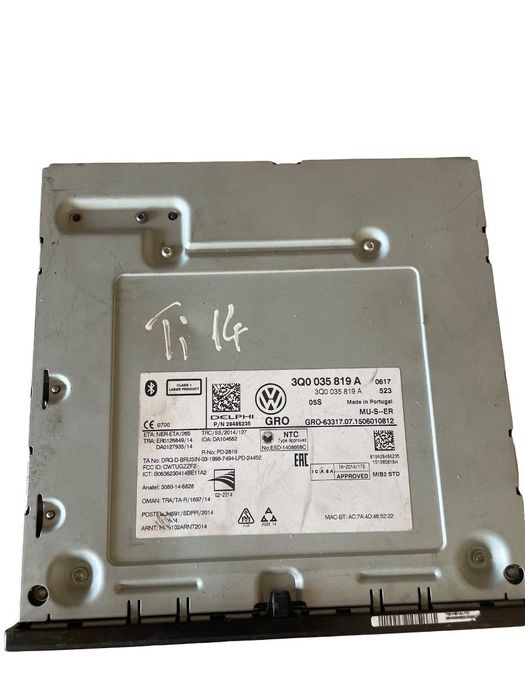 Cd/Dvd Harti Navigatie Volkswagen Tiguan 5N_ 2007 - > 3Q0035819A