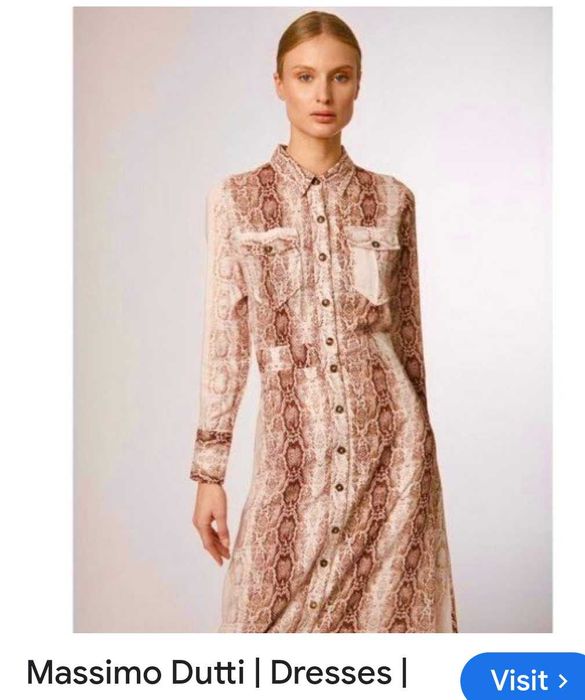 Massimo Dutti maxi dress