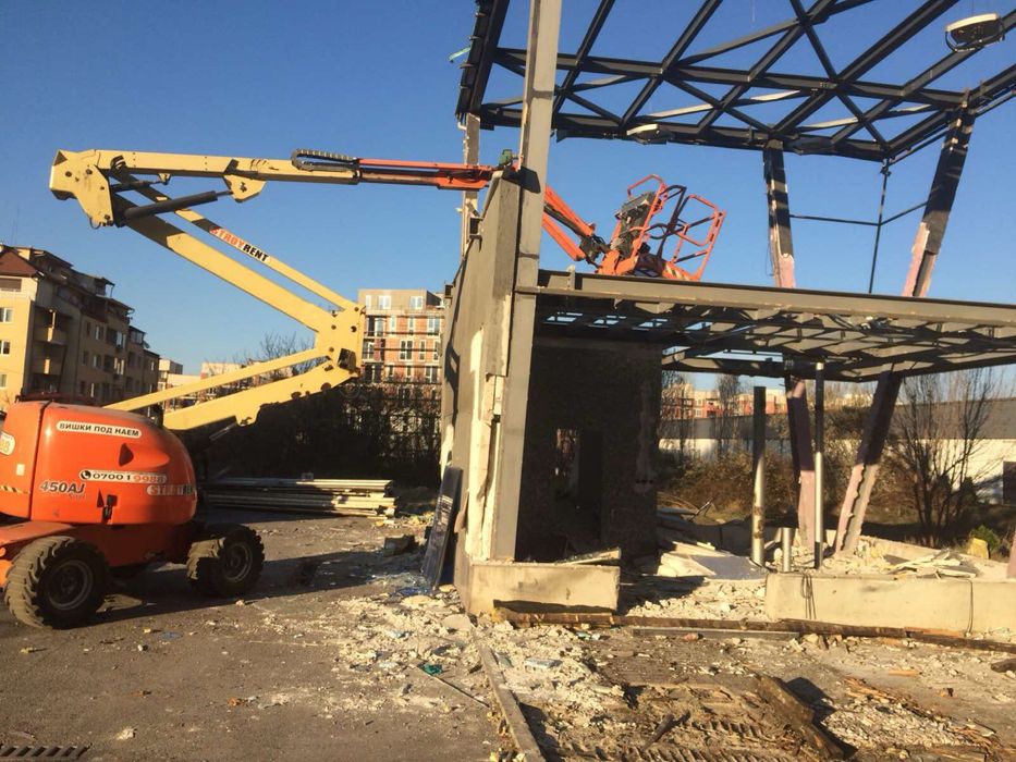 Автомовка с кафе и офис. Разглобяема на болтови връзки