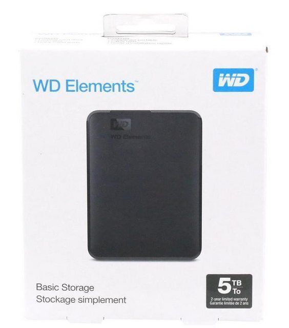 Hdd extern 2.5 WD Elements de 1TB  2TB 4TB 5TB Noi sigilate