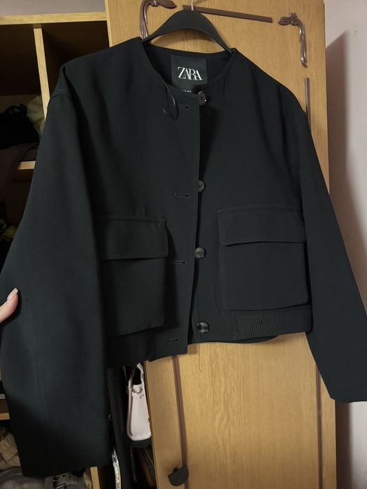 Zara черно сако.