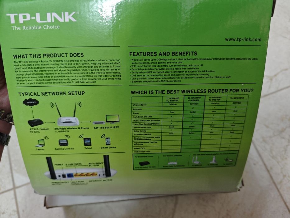 Рутер 2 броя  TP - Link