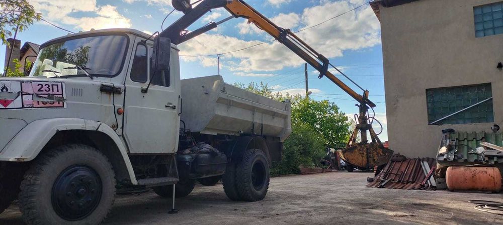 минипогрузчик +манипулятор+грейферный ковш