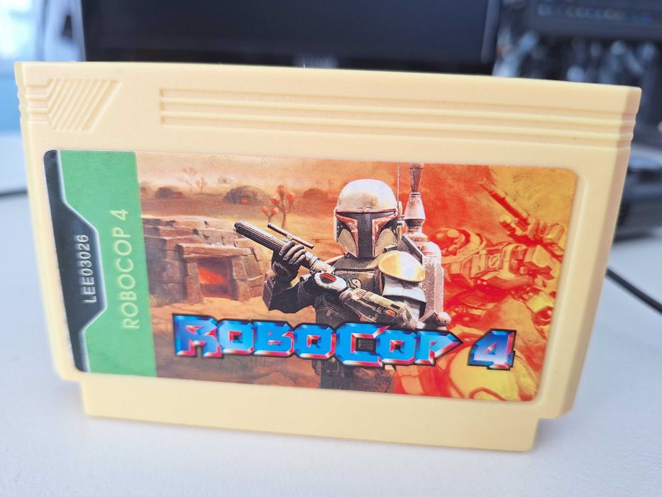 Cartridge video games RoboCop 4