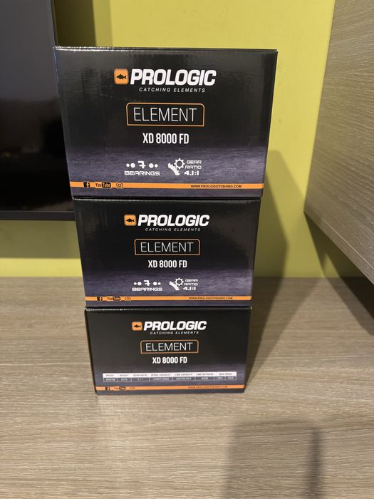 Vand 3 mulinete prologic element xd8000 fd