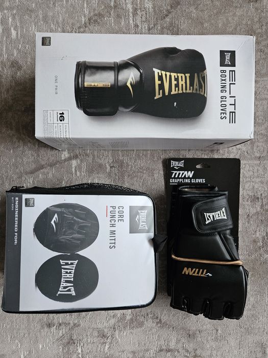 Колани за Бокс Box! EVERLAST MMA граплинг,  ръкавици, лапи