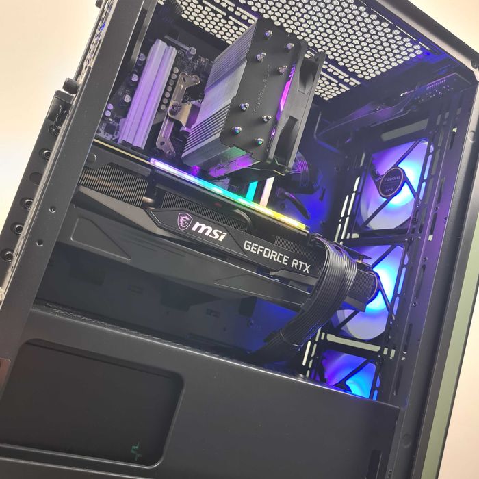 Геймърски Компютър! RTX 3060ti, Ryzen 5 5600, 16GB RAM,  - НОВ