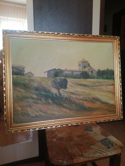 Испански художник, картина, маслена на платно