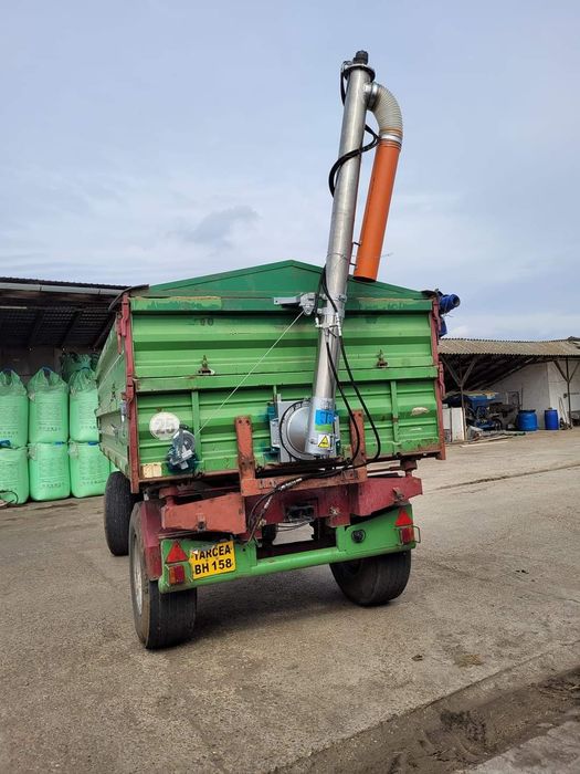 Snec inox hidraulic pe remorca