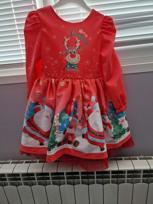 Детска Коледна рокля