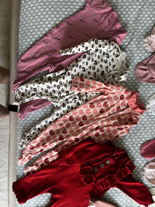 Пакет детских вещей 9-12 мес на девочку