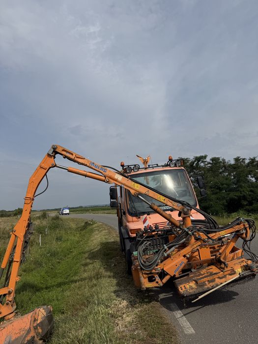 mercedes unimog u400+lama si saratita+mulag mkm 700