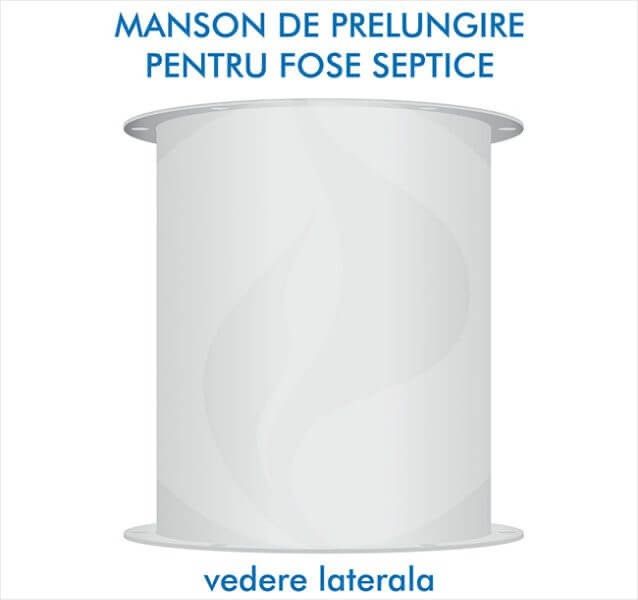 Manson prelungire fosa septica feco 50cm