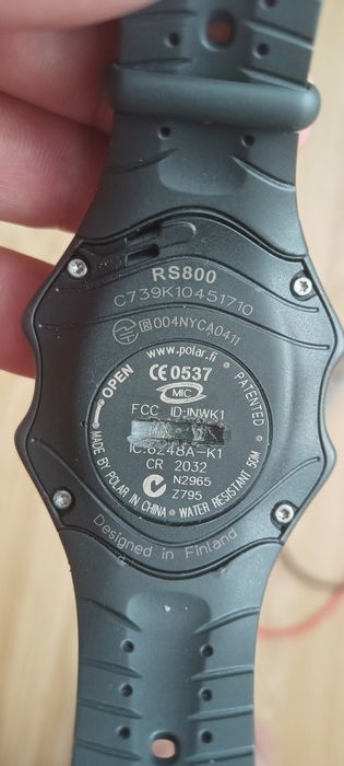 Ceas Polar F4 și Polar RS800