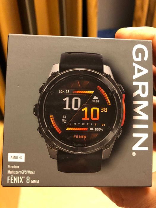 Ceas Garmin FENIX 8 ,51 MM  ,AMOLED ,Premium Multisport .GPS Watch