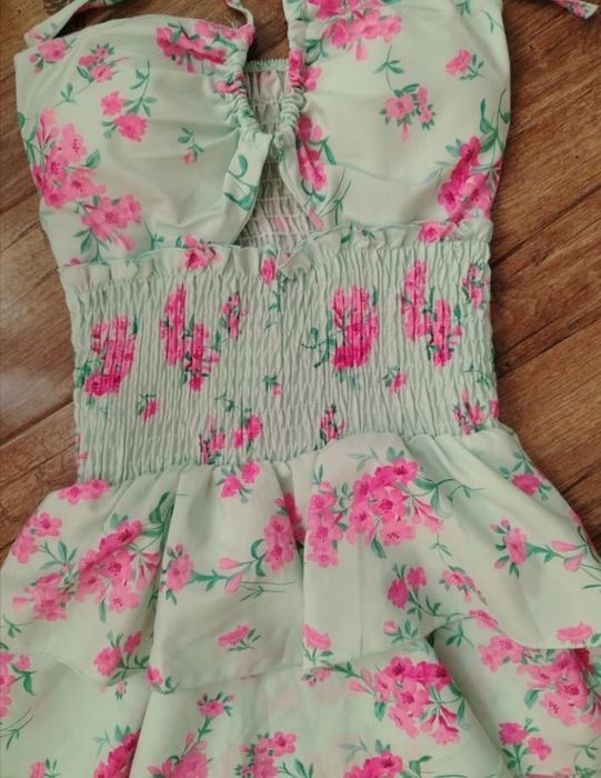 Rochie scurta de vara brand Sara Moda marime xs/s