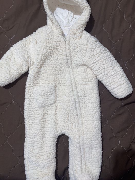 Зимни космонавти за бебе 0-6 месеца