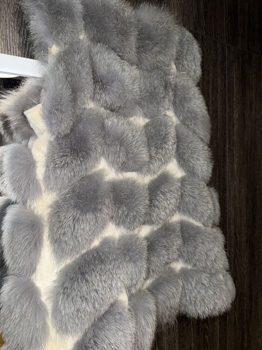 Елек естествен косъм лисица