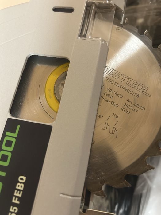 Circular Festool TS 55 FEBQ