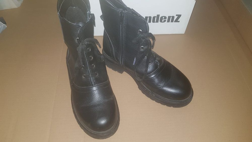 Дамски боти естествена кожа