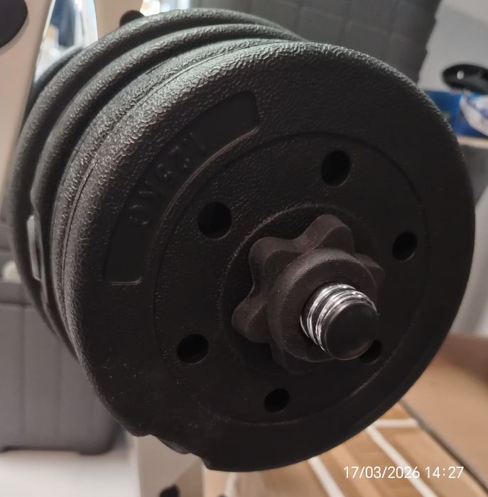 Гири (дъмбели) от 1,25 до 15кг всяка